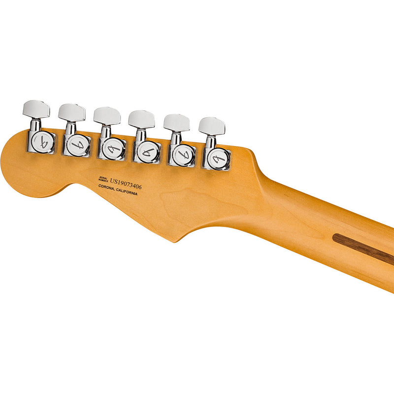 Guitarra Eléctrica Fender American Ultra Stratocaster con mástil de Palo Rosa - Arctic Pearl