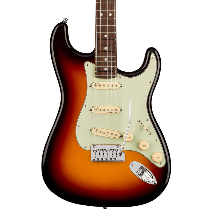 Guitarra Eléctrica Fender American Ultra Stratocaster con mástil de Palo Rosa - Ultraburst