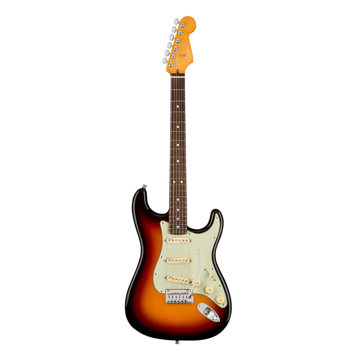 Guitarra Eléctrica Fender American Ultra Stratocaster con mástil de Palo Rosa - Ultraburst