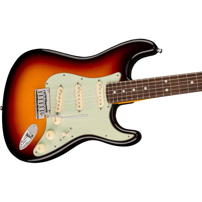 Guitarra Eléctrica Fender American Ultra Stratocaster con mástil de Palo Rosa - Ultraburst