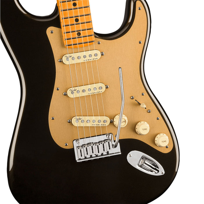 Guitarra Eléctrica Fender American Ultra Stratocaster con mástil de Maple -Texas Tea