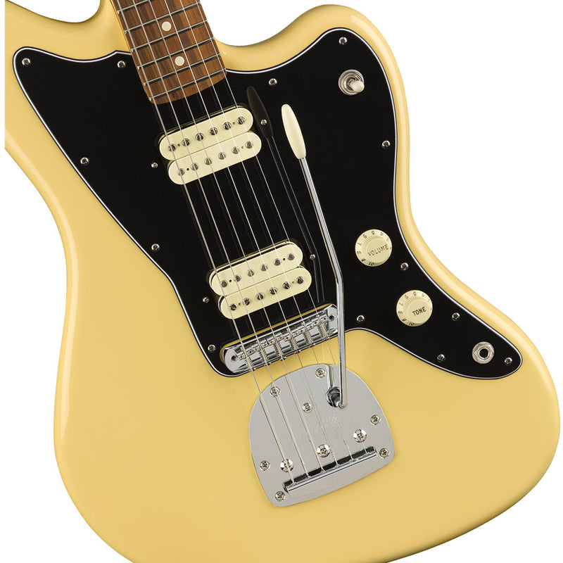 Guitarra Eléctrica Fender Player Jazzmaster con mástil de Pau Ferro - Buttercream