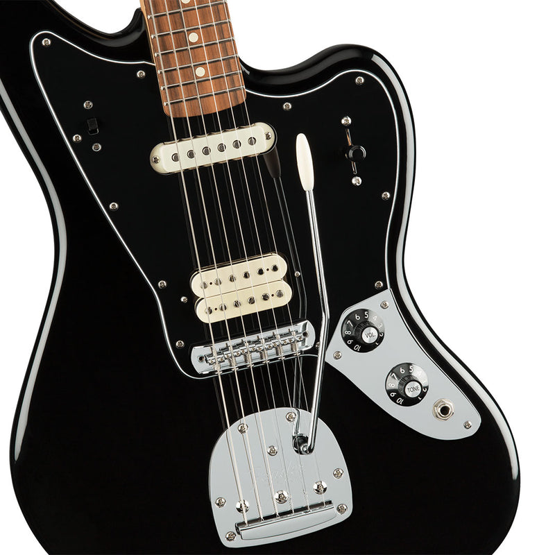 Guitarra Eléctrica Fender Player Jaguar con diapasón de Pau Ferro - Negro
