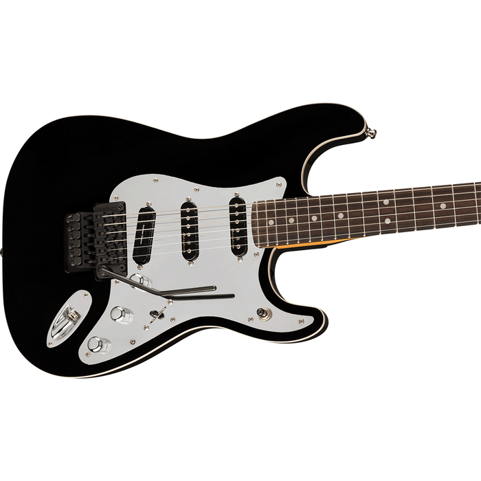 Guitarra Eléctrica Fender Tom Morello Stratocaster con mástil palo de rosa, Negro