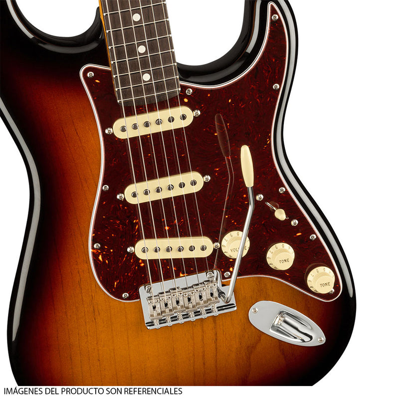 Guitarra Eléctrica Fender American Professional II Stratocaster® con diapasón de Palo de Rosa - 3 Color Sunburst