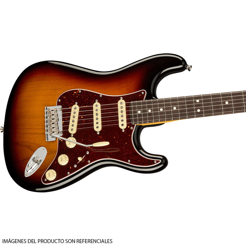 Guitarra Eléctrica Fender American Professional II Stratocaster® con diapasón de Palo de Rosa - 3 Color Sunburst