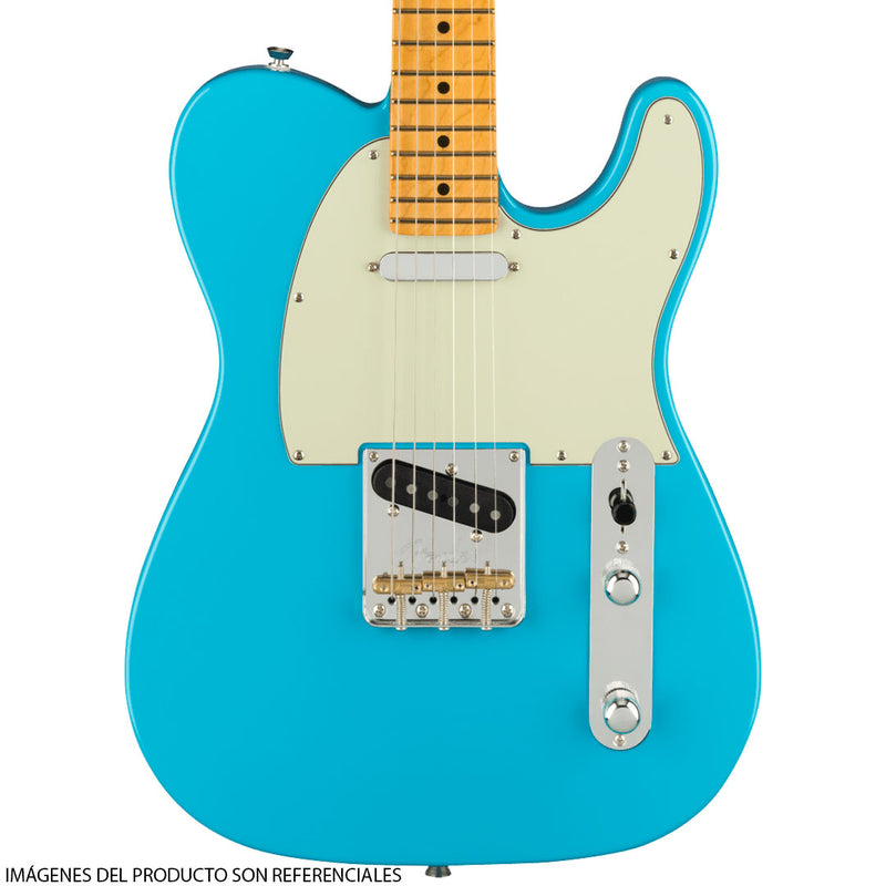 Guitarra Eléctrica Fender American Professional II Telecaster® con diapasón de Maple - Miami Blue
