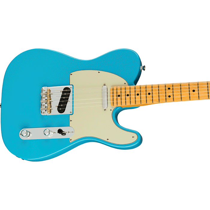 Guitarra Eléctrica Fender American Professional II Telecaster con mástil de maple - Miami Blue
