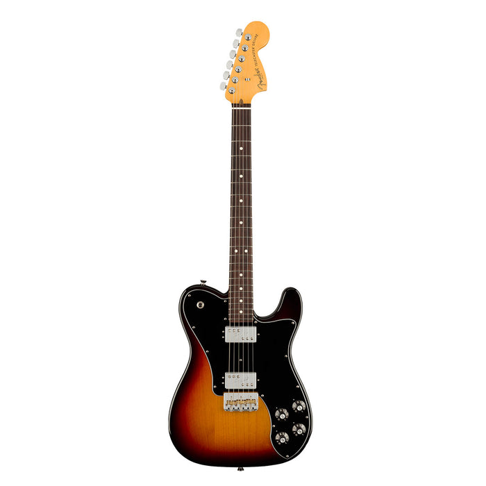 Guitarra Eléctrica Fender American Professional II Telecaster Deluxe con mástil de Palo Rosa - 3 Color Sunburst