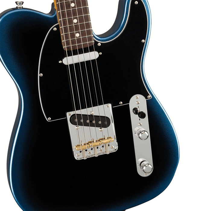 Guitarra Fender American Professional II Telecaster con mástil de Palo Rosa - Dark Night