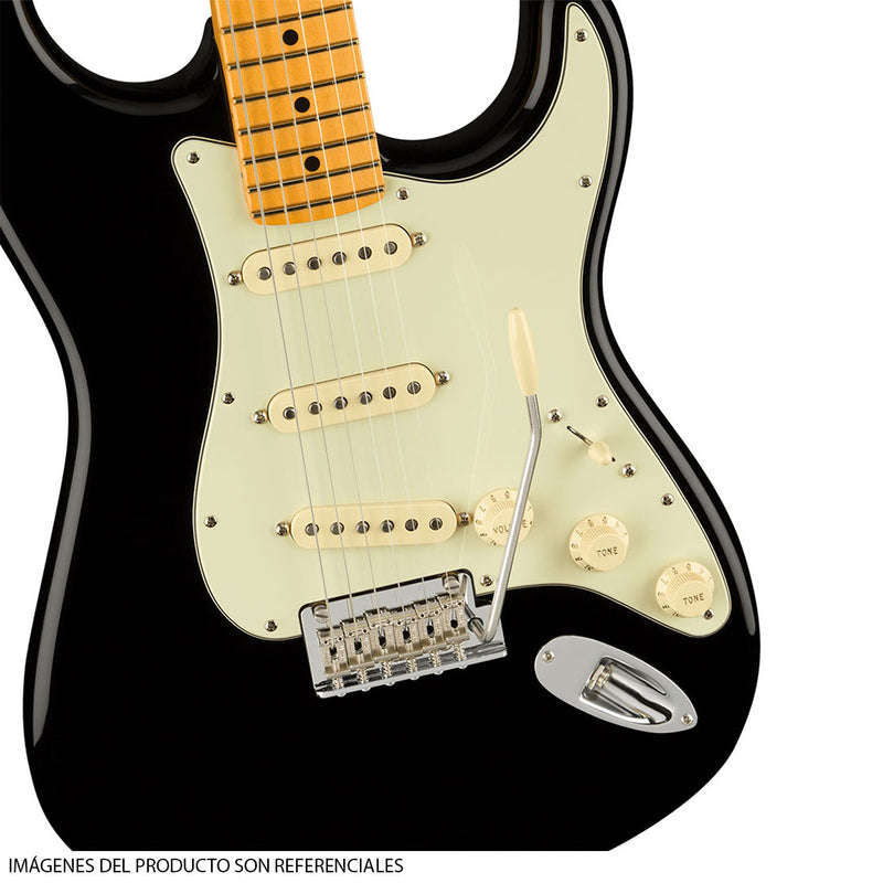 Guitarra Eléctrica Fender American Professional II Stratocaster® con diapasón de Maple - Black