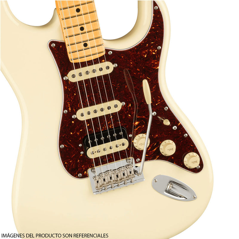 Guitarra Eléctrica Fender American Professional II Stratocaster® HSS con mástil de Maple - Olympic White
