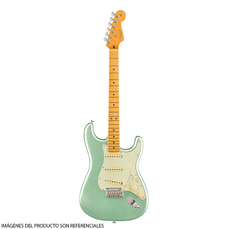 Guitarra Eléctrica Fender American Professional II Stratocaster® con diapasón de Maple - Mystic Surf Green