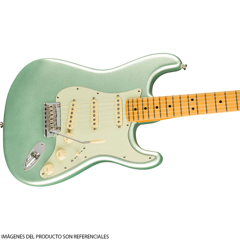 Guitarra Eléctrica Fender American Professional II Stratocaster® con diapasón de Maple - Mystic Surf Green