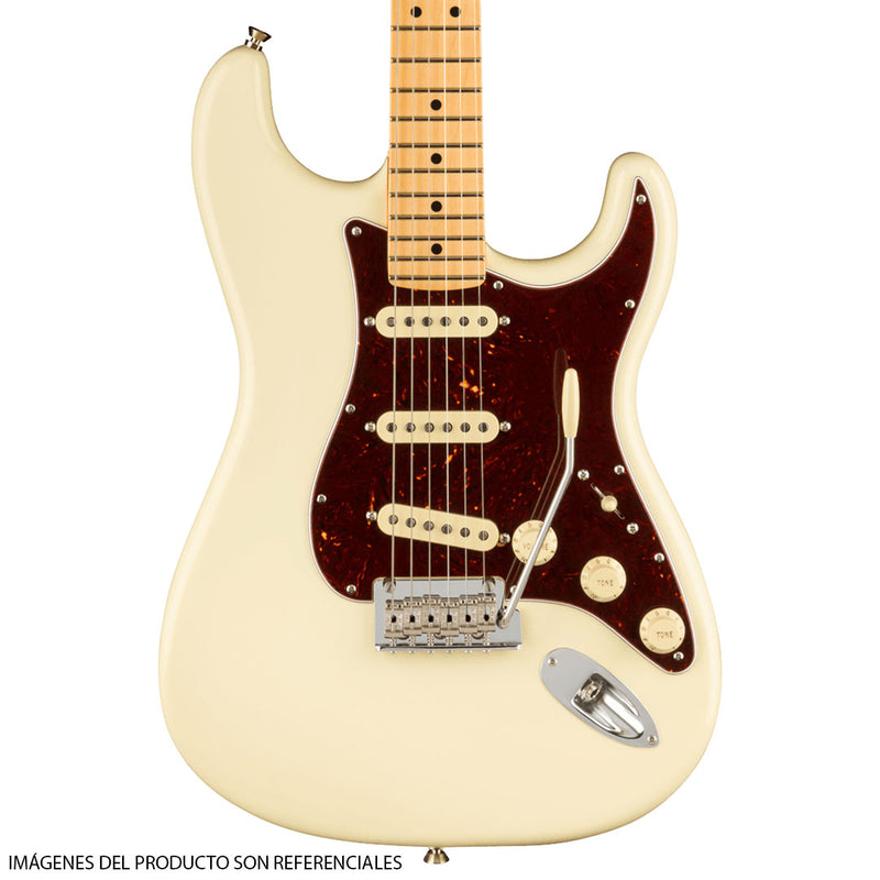 Guitarra Eléctrica Fender American Professional II Stratocaster® con diapasón de Maple - Olympic White