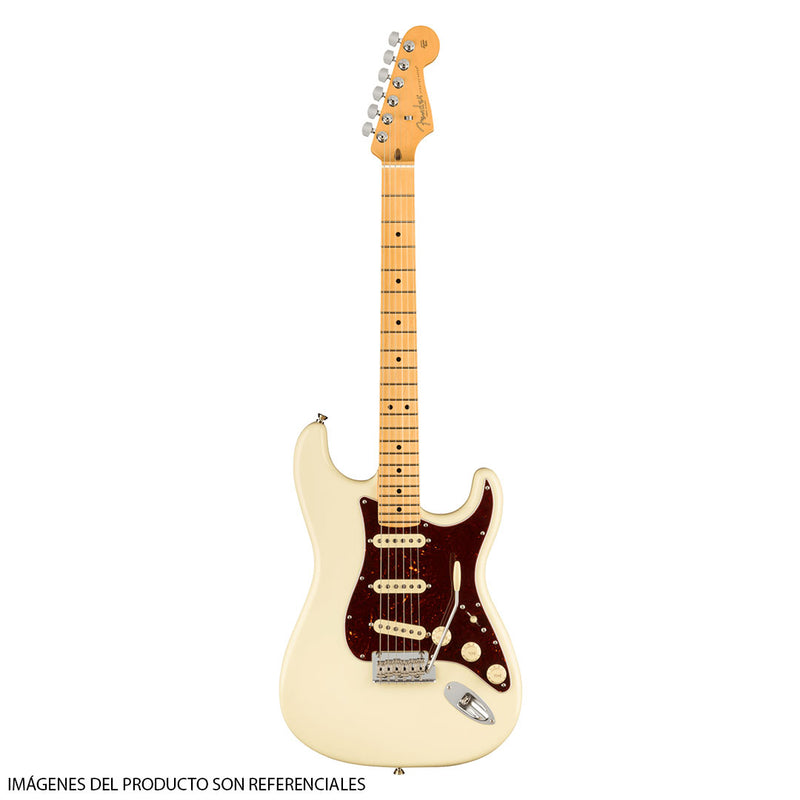 Guitarra Eléctrica Fender American Professional II Stratocaster® con diapasón de Maple - Olympic White