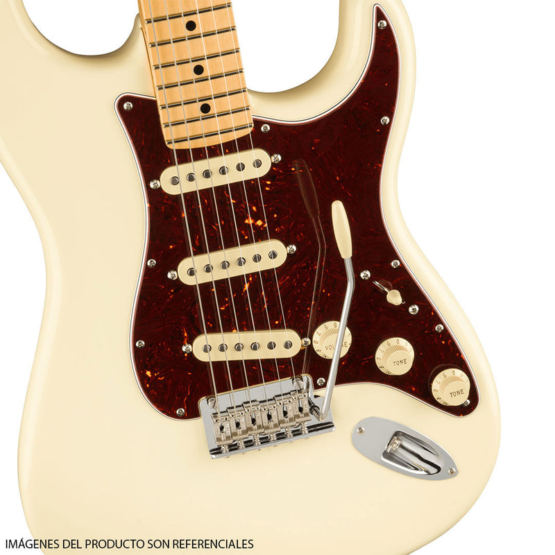 Guitarra Eléctrica Fender American Professional II Stratocaster® con diapasón de Maple - Olympic White