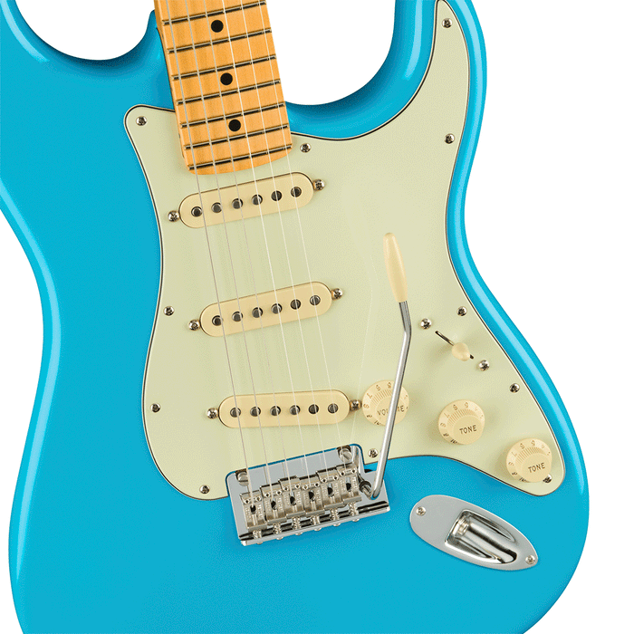 Guitarra Eléctrica Fender American Professional II Stratocaster con mástil de Maple - Miami Blue