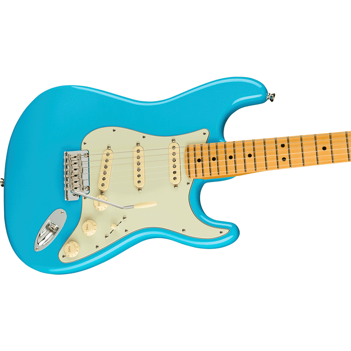Guitarra Eléctrica Fender American Professional II Stratocaster con mástil de Maple - Miami Blue