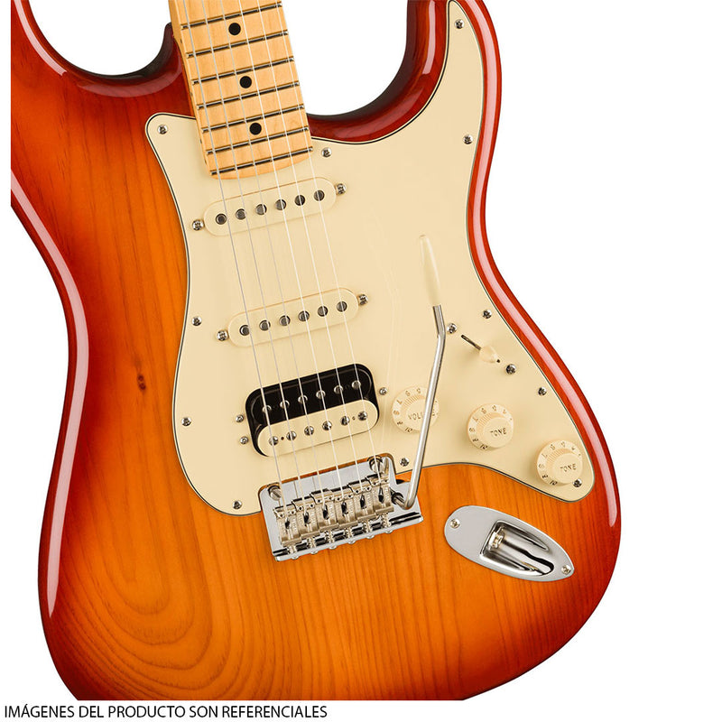 Guitarra Eléctrica Fender American Professional II Stratocaster® HSS con diapasón de Maple - Sienna Sunburst