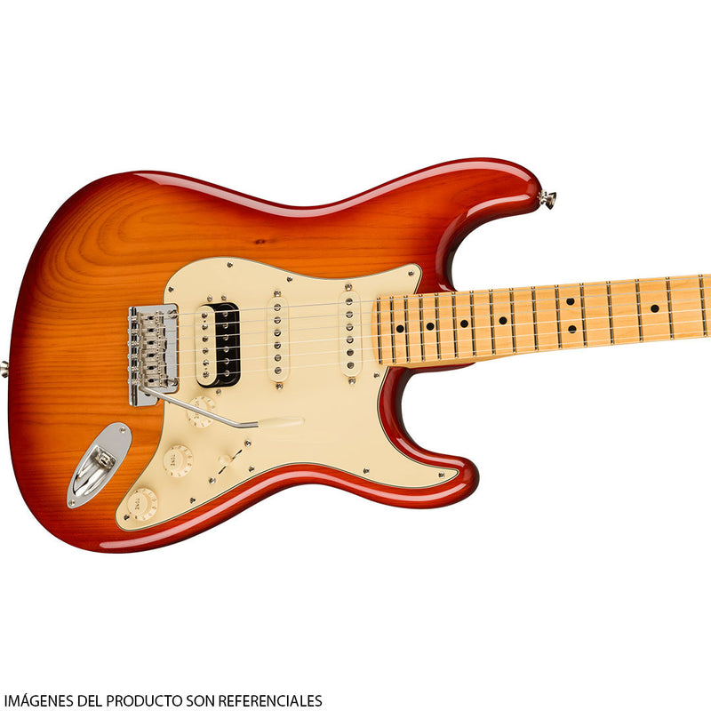 Guitarra Eléctrica Fender American Professional II Stratocaster® HSS con diapasón de Maple - Sienna Sunburst