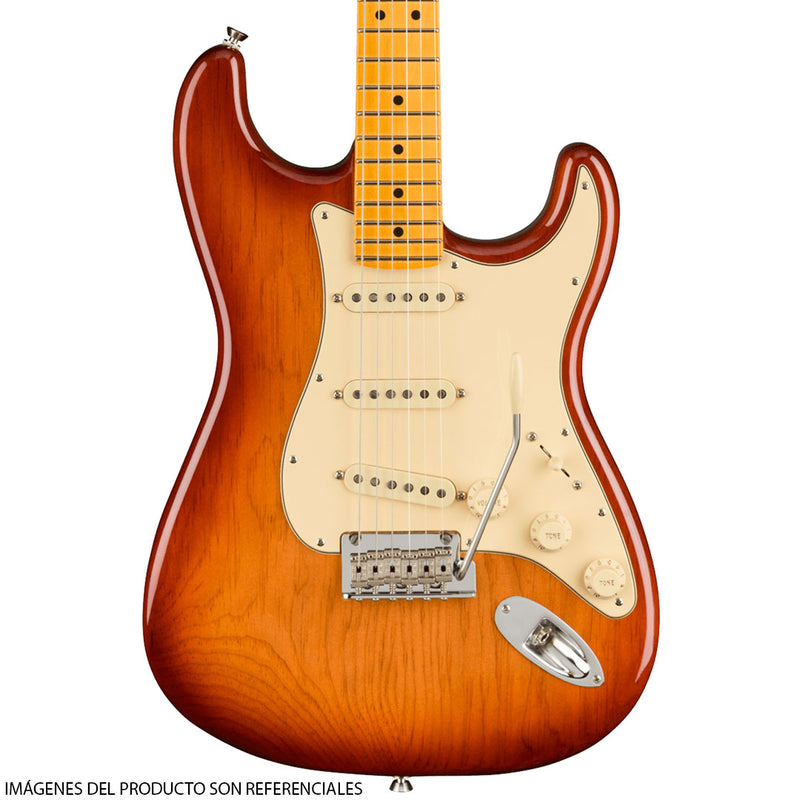 Guitarra Eléctrica Fender American Professional II Stratocaster® con diapasón de Maple - Sienna Sunburst