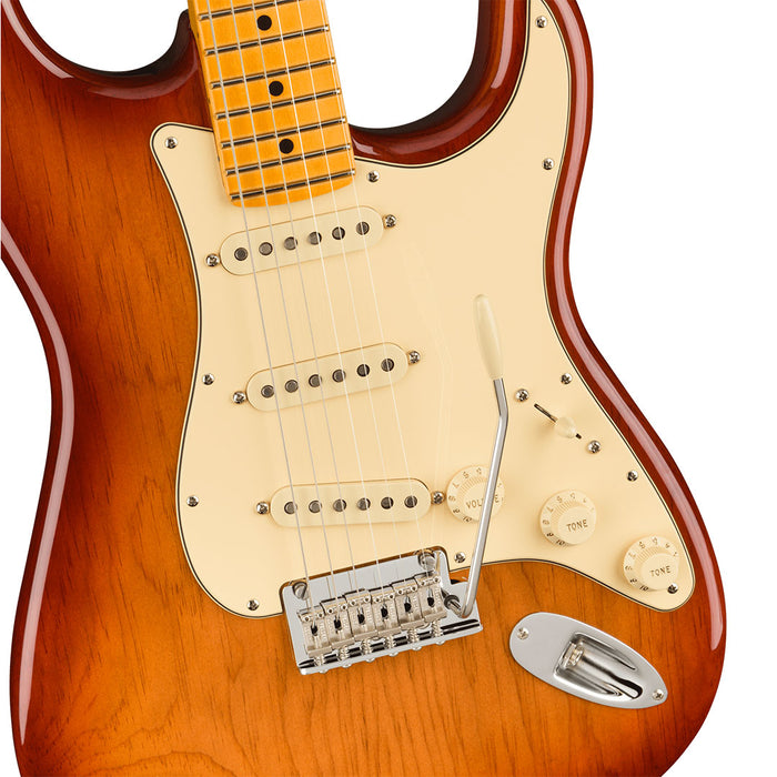 Guitarra Eléctrica Fender American Professional II Stratocaster con mástil de Maple - Sienna Sunburst