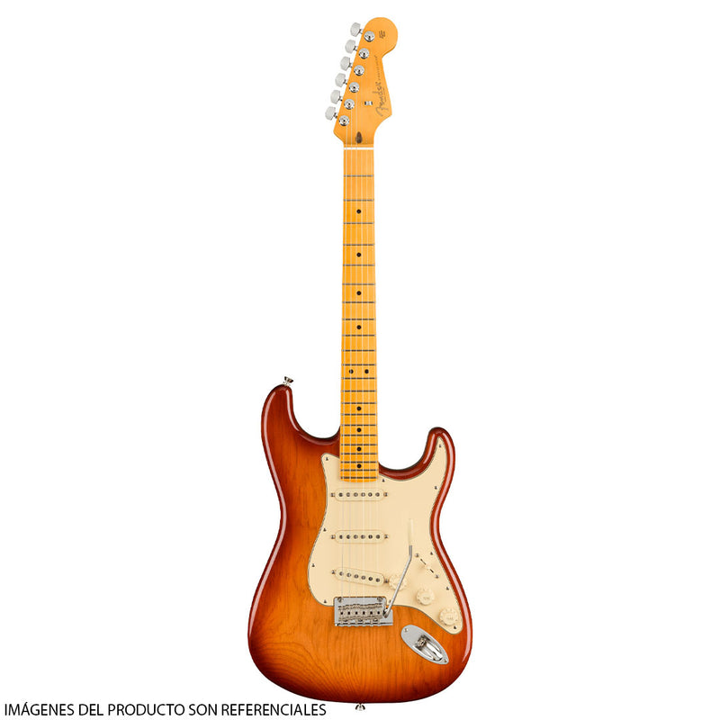 Guitarra Eléctrica Fender American Professional II Stratocaster® con diapasón de Maple - Sienna Sunburst