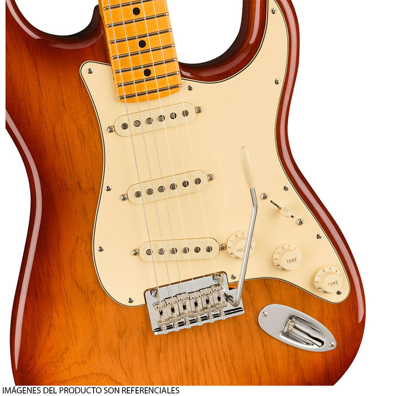 Guitarra Eléctrica Fender American Professional II Stratocaster® con diapasón de Maple - Sienna Sunburst