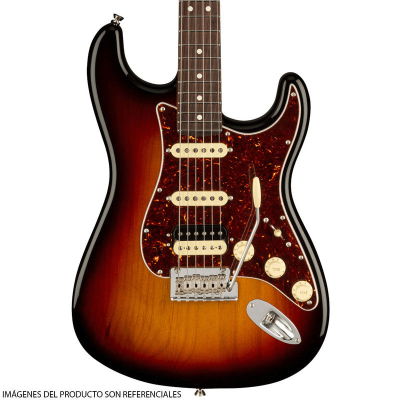 Guitarra Eléctrica Fender American Professional II Stratocaster® HSS con diapasón de Palo Rosa - 3 Color Sunburst