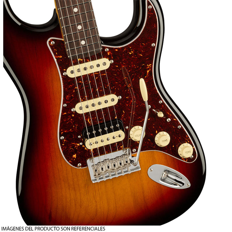 Guitarra Eléctrica Fender American Professional II Stratocaster® HSS con diapasón de Palo Rosa - 3 Color Sunburst