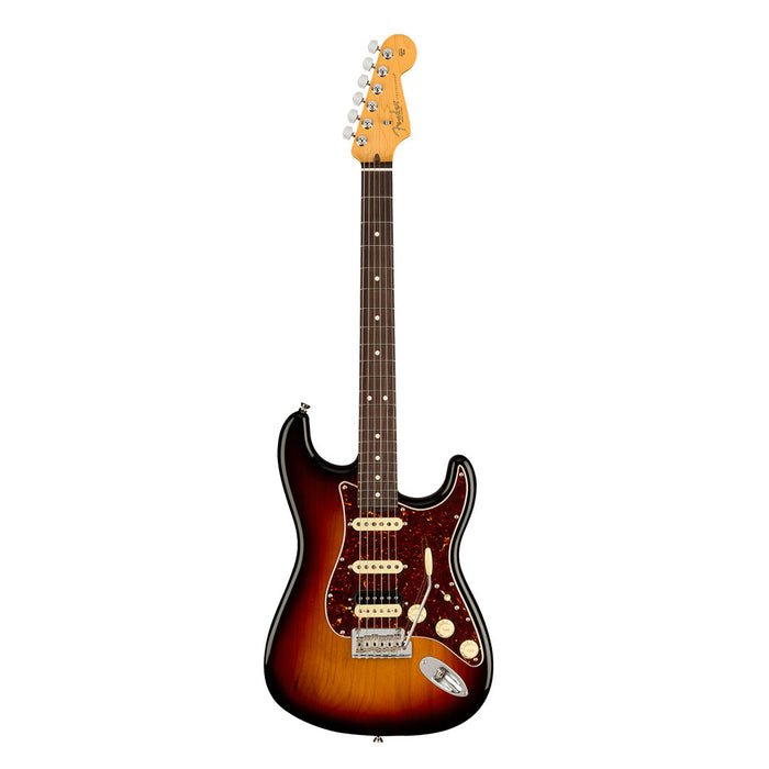 Guitarra Eléctrica Fender American Professional II Stratocaster HSS con mástil de Palo Rosa - 3 Color Sunburst