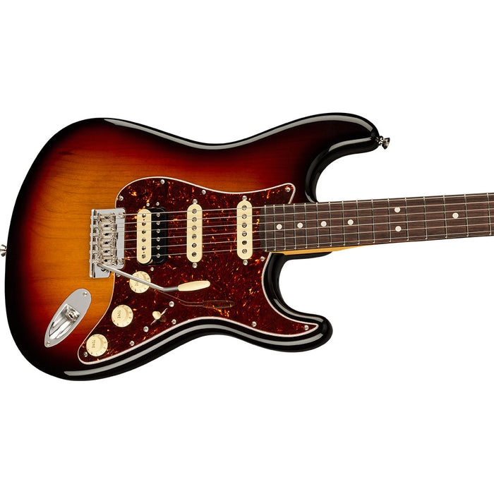 Guitarra Eléctrica Fender American Professional II Stratocaster HSS con mástil de Palo Rosa - 3 Color Sunburst