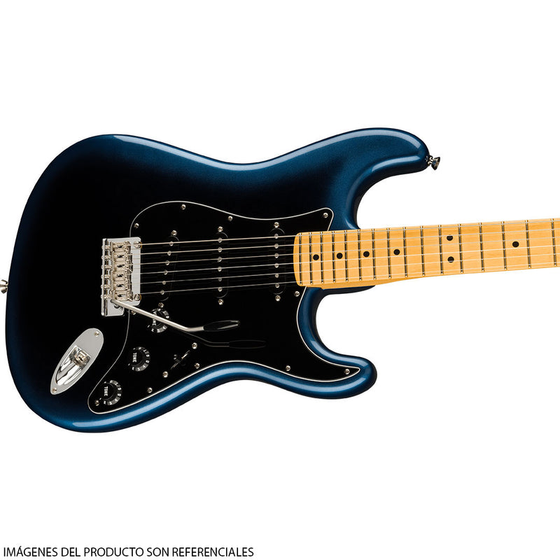 Guitarra Eléctrica Fender American Professional II Stratocaster® con diapasón de maple - Dark Night
