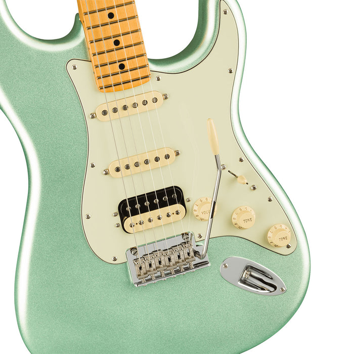 Guitarra Eléctrica Fender American Professional II Stratocaster HSS con mástil de Maple - Mystic Surf Green