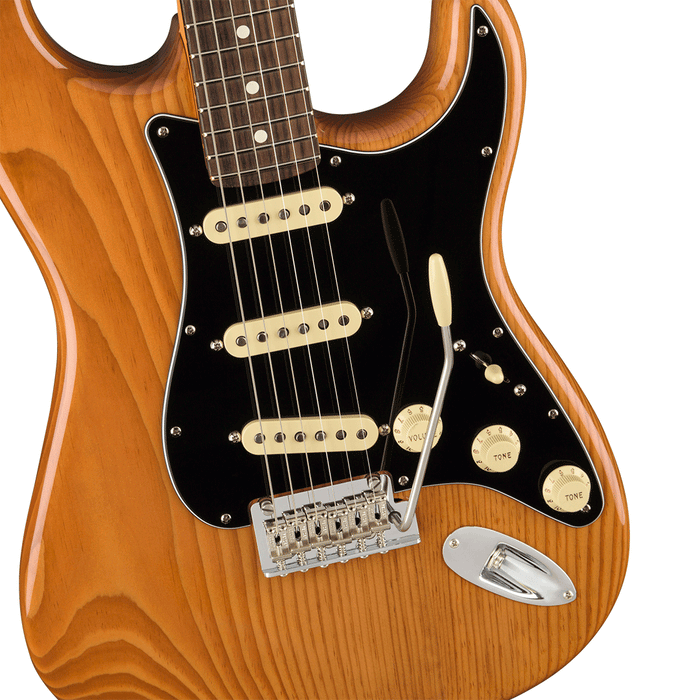 Guitarra Eléctrica Fender American Professional II Stratocaster con mástil de palo de rosa - Roasted Pine
