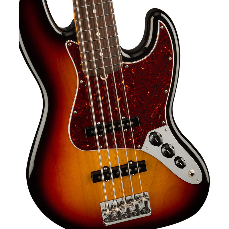 Bajo Eléctrico Fender American Professional II Jazz Bass® V con diapasón de Palo Rosa - 3 Color Sunburst