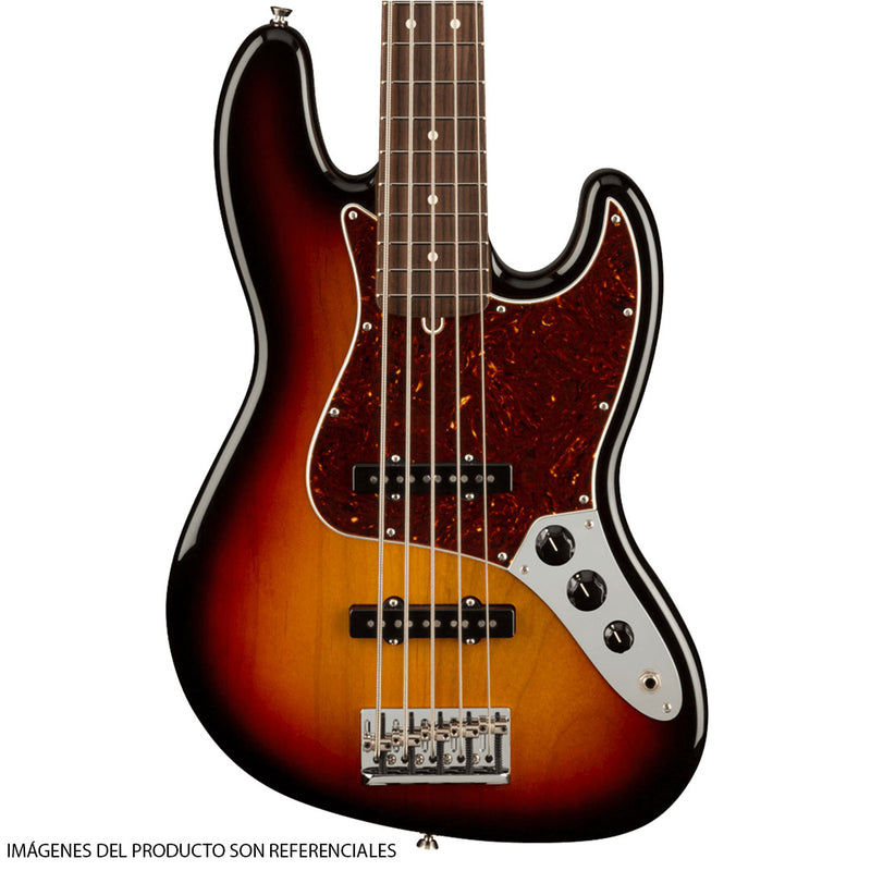 Bajo Eléctrico Fender American Professional II Jazz Bass® V con diapasón de Palo Rosa - 3 Color Sunburst