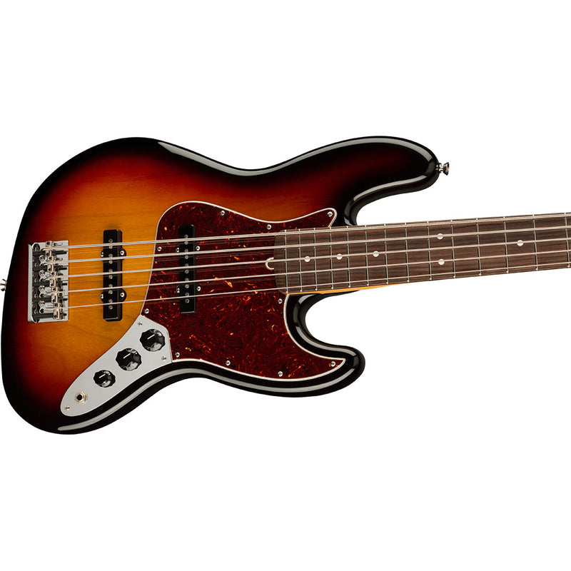 Bajo Eléctrico Fender American Professional II Jazz Bass® V con diapasón de Palo Rosa - 3 Color Sunburst