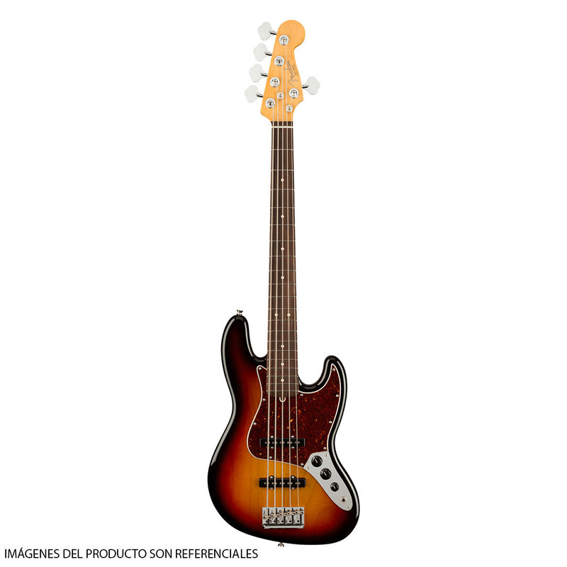 Bajo Eléctrico Fender American Professional II Jazz Bass® V con diapasón de Palo Rosa - 3 Color Sunburst