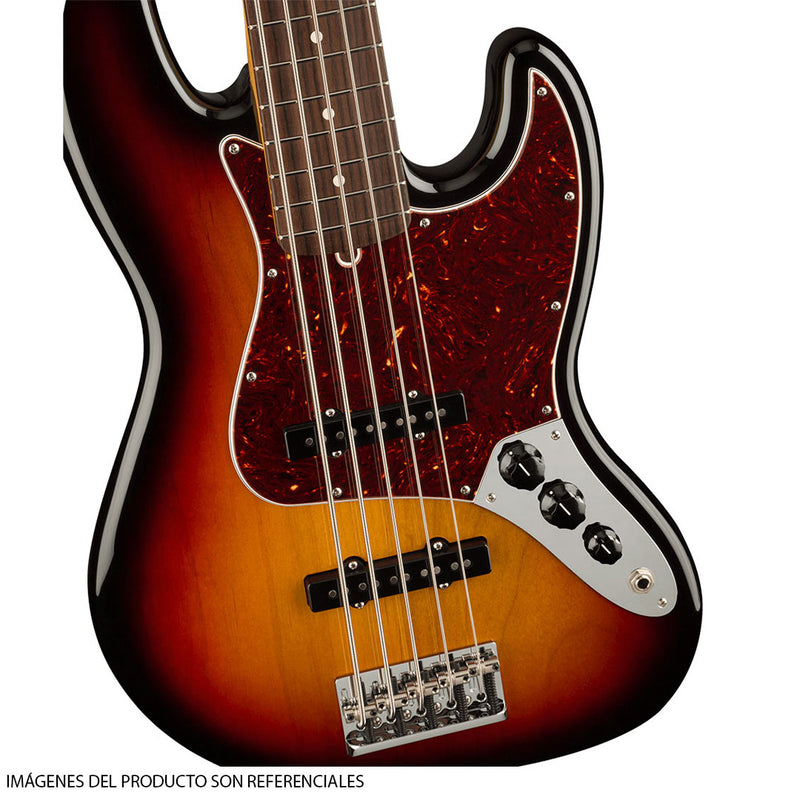 Bajo Eléctrico Fender American Professional II Jazz Bass® V con diapasón de Palo Rosa - 3 Color Sunburst