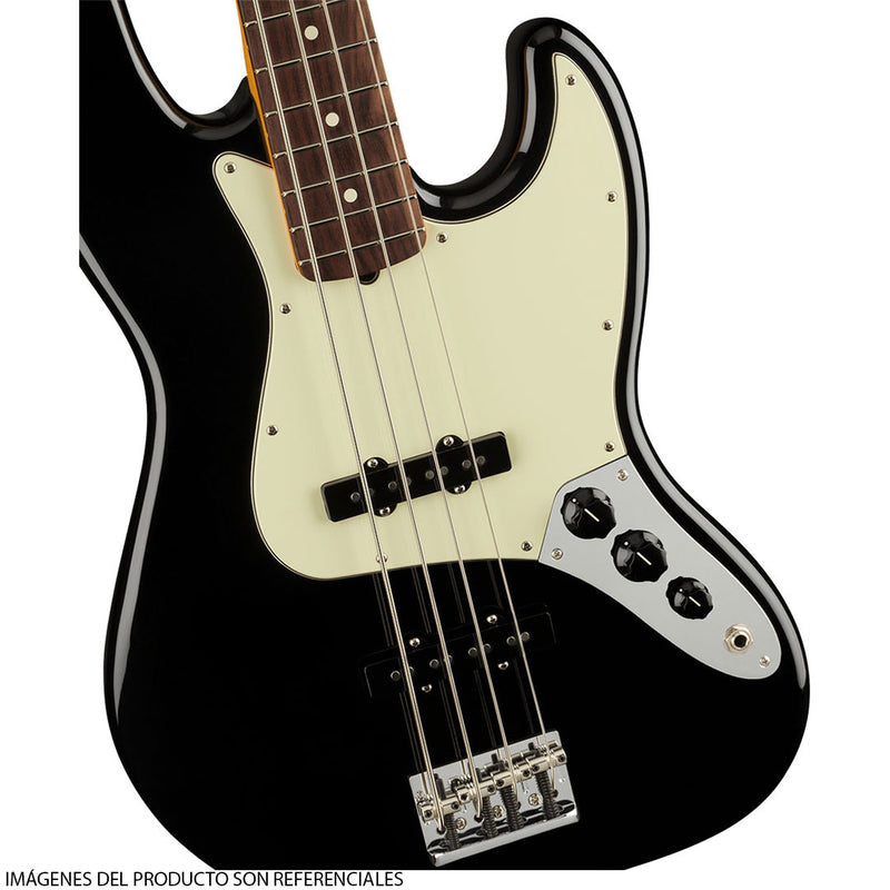 Bajo Eléctrico Fender American Professional II Jazz Bass® con diapasón de Palo de Rosa - Black