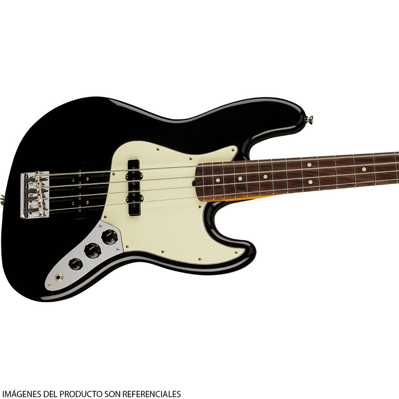 Bajo Eléctrico Fender American Professional II Jazz Bass® con diapasón de Palo de Rosa - Black