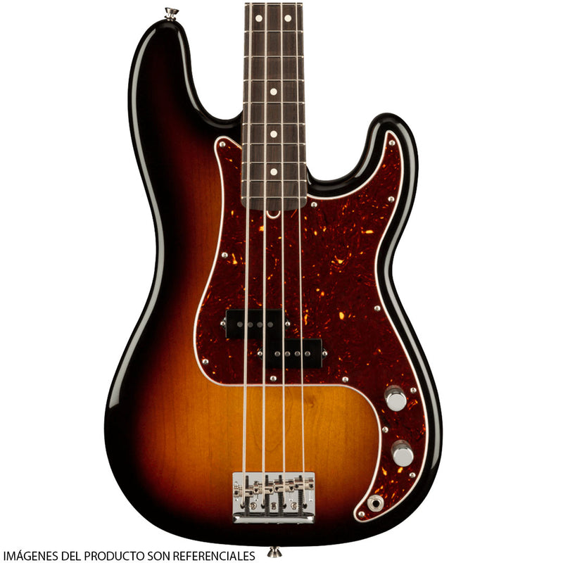 Bajo Eléctrico Fender American Professional II Precision Bass® con diapasón de Palorosa - 3 Color Sunburst