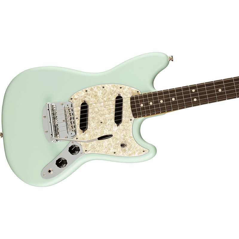Guitarra Eléctrica Fender American Performer Mustang® con diapas+de Palisandro - Sonic Blue