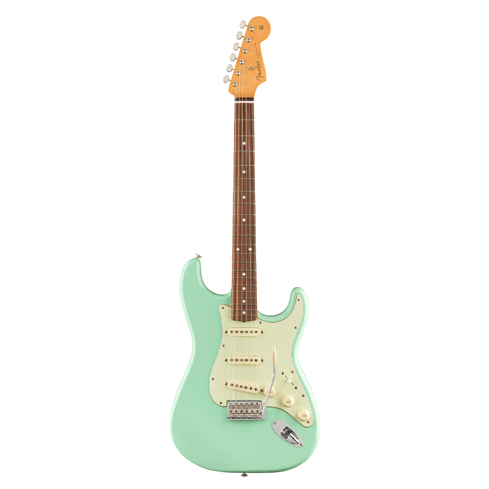 Guitarra Eléctrica Fender Vintera 60s Stratocaster con mástil de Pau Ferro - Surf Green