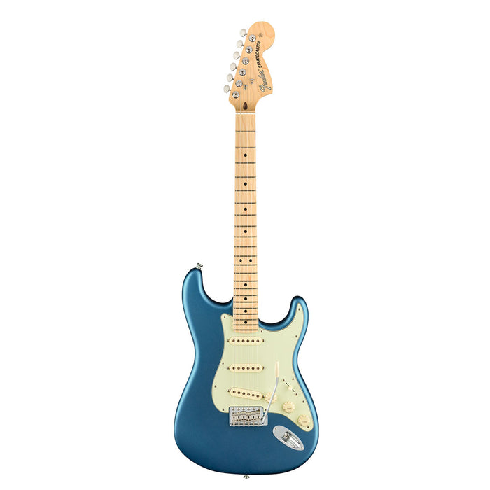 Guitarra Eléctrica Fender American Performer Stratocaster con mástil de Maple - Satin Lake Placid Blue