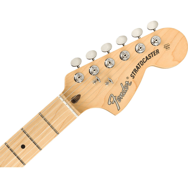 Guitarra Eléctrica Fender American Performer Stratocaster con mástil de Maple - Satin Lake Placid Blue