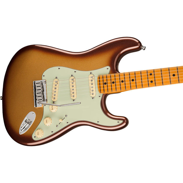 Guitarra Eléctrica Fender American Ultra Stratocaster con mástil de Maple - Mocha Burst
