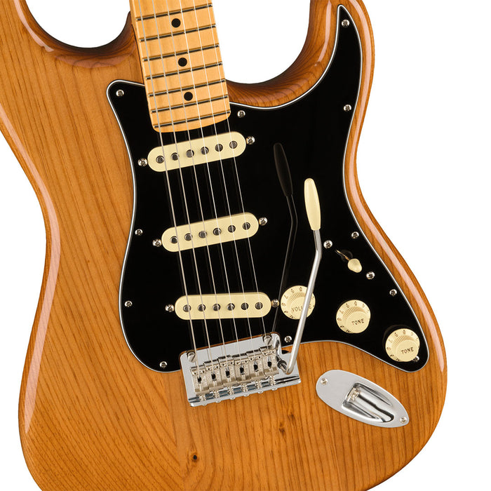 Guitarra Eléctrica Fender American Professional II Stratocaster con mástil de maple - Roasted Pine